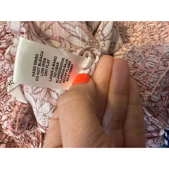 Timing shoulder tie floral romper size M - Picture 8 of 12